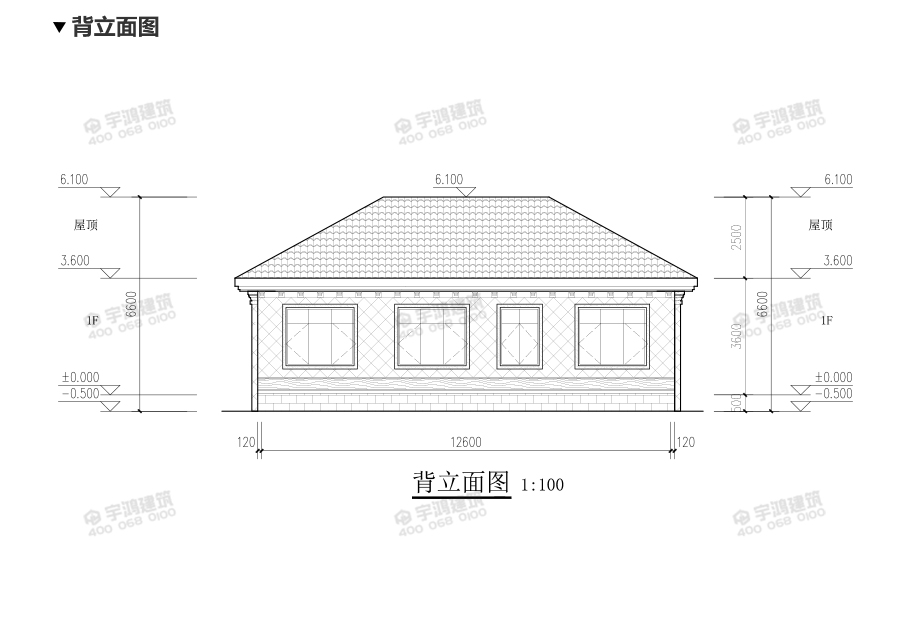 12萬精致農(nóng)村一層平房設(shè)計(jì)圖，簡單時(shí)尚實(shí)用