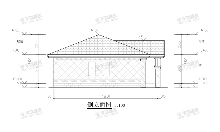 12萬精致農(nóng)村一層平房設(shè)計(jì)圖，簡單時(shí)尚實(shí)用